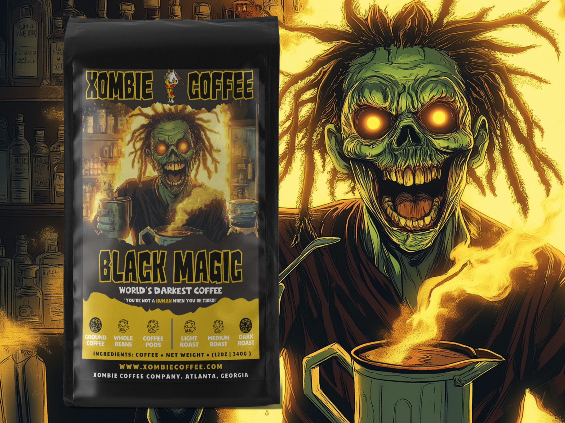 Black Magic Zombie Coffee