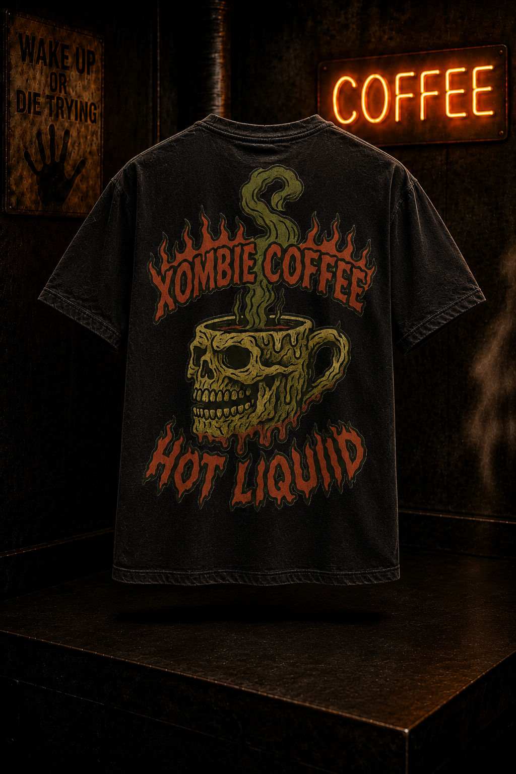 Hot Liquiid Double-Sided Tee