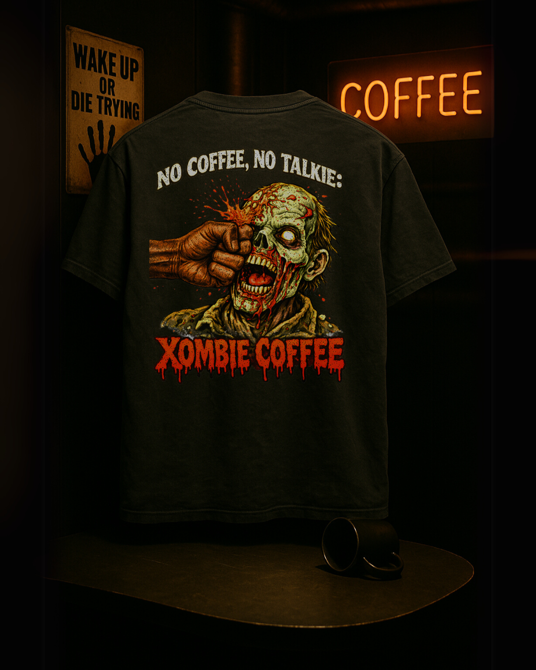 No Coffee No Talkie Punch Tee