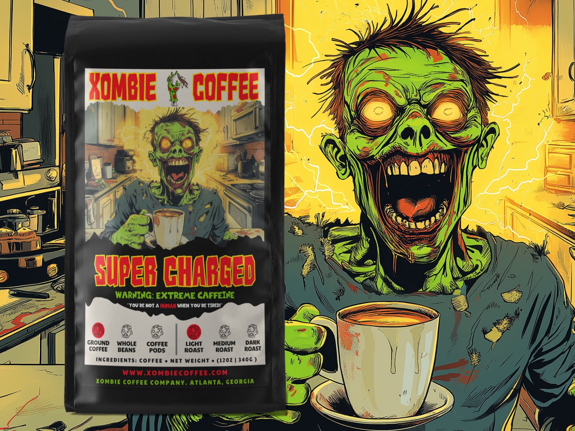 Super Charged Zombie Coffee